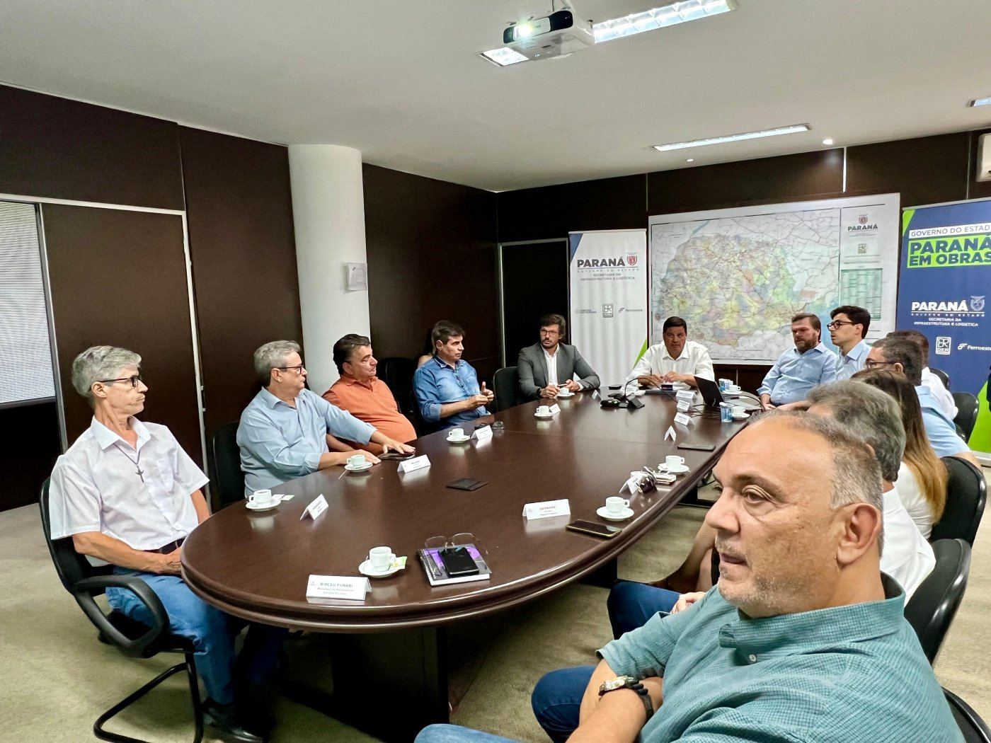 Sérgio Onofre participa de reunião sobre suspensão do serviço no ramal ferroviário entre Ourinhos e Londrina