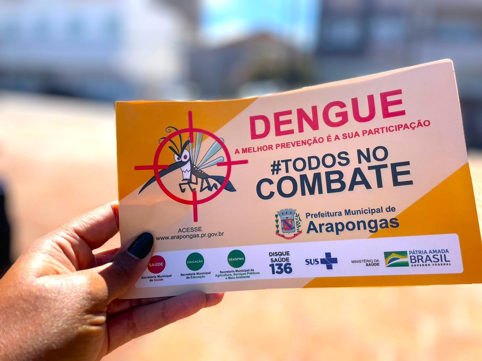 Boletim Epidemiológico da dengue registra 879 casos positivos