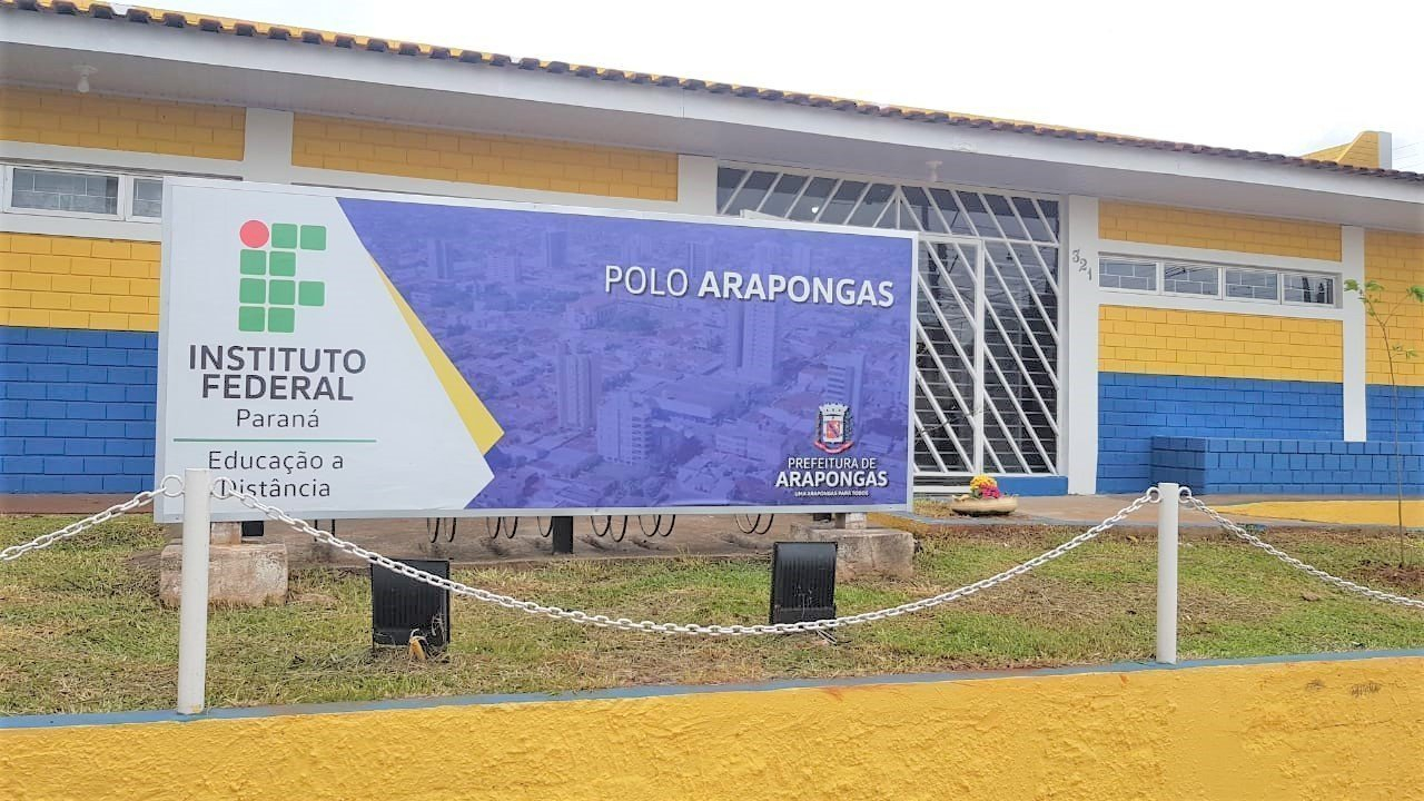 IFPR Campus Arapongas abre inscrições para vagas remanescentes de cursos técnicos EAD; saiba mais
