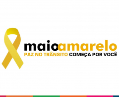 Prefeitura lança campanha Maio Amarelo com ações educativas e de conscientização no próximo dia 06