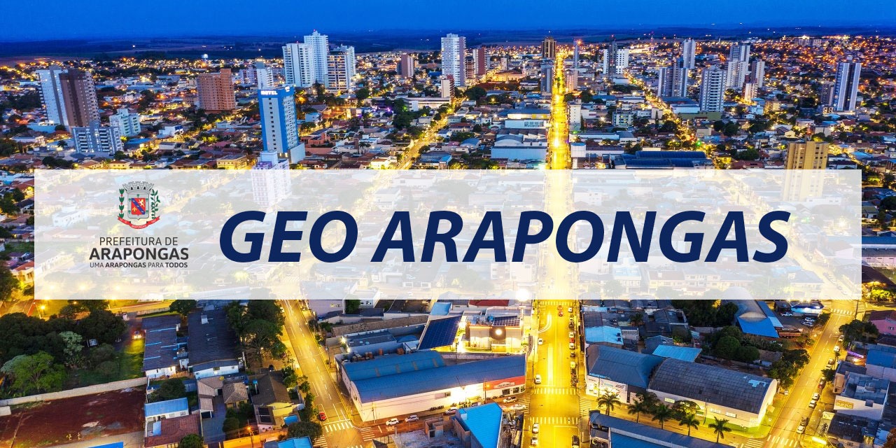 Portal Geo - Prefeitura de Arapongas