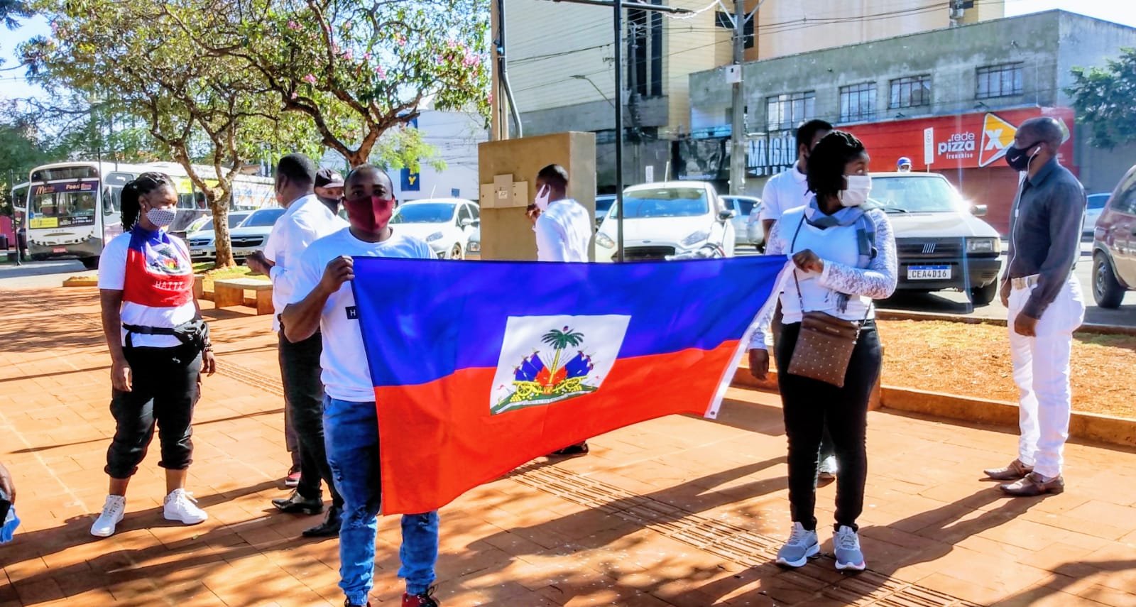 Ato na Praça Mauá homenageia presidente morto no Haiti