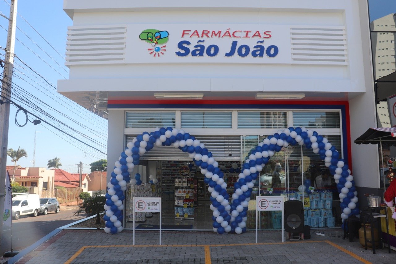 Farmácias São João inaugurou sua terceira unidade na Avenida