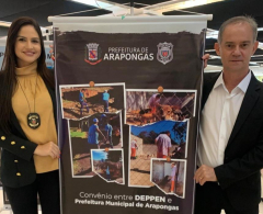 Nesta semana, o secretário municipal de Segurança Pública e Trânsito (Sestran), Paulo Argati, representou Arapongas durante solenidade de Mostra Lab...