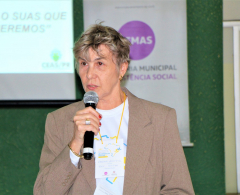 Regina Mudri, presidente da CMAS