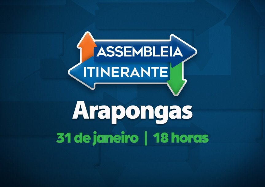 Arapongas é a primeira parada da Assembleia Itinerante em 2024