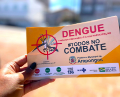 Boletim da Dengue aponta 3.346 casos positivos